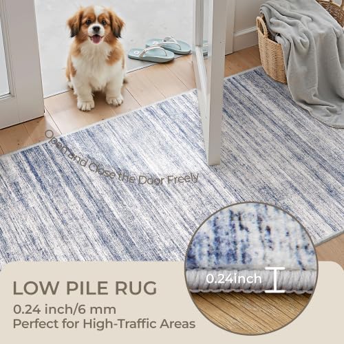 2x12 Runner Rug Non Slip, Washable Hallway Runner Rug - Image 6