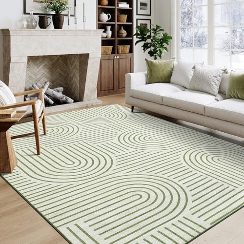 ROYHOME Modern Washable Rug 5x7 Area Rugs by ROYHOME