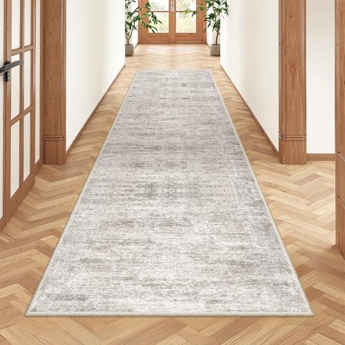2x8 Runner Rug Non Slip, Washable Hallway Runner Rug by Restydon