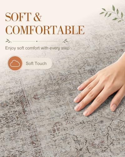OLANLY 2'6"x14' Washable Runner Rug, Non Slip Carpet - Image 4