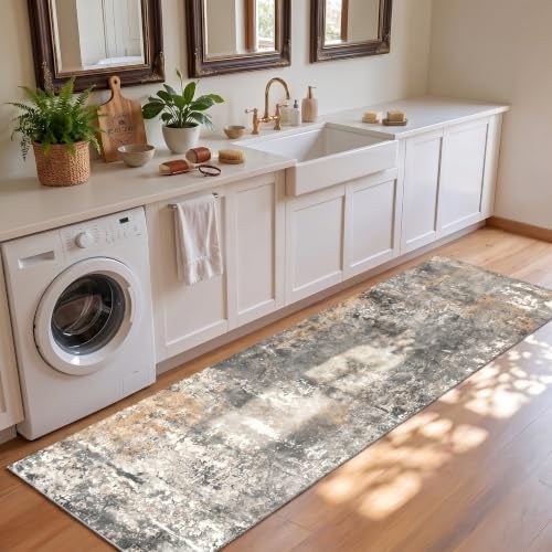 Hallway Washable Runner Rug 2x7 Non Slip Carpet Runner - Image 3
