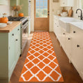 SHACOS Fall Runner Rug 2x8 ft Non Slip Washable Hallway Kitchen Rug Runner by SHACOS