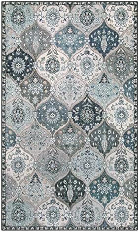 Lahome Moroccan Washable Rugs, 3x5 Area Rug - Image 2