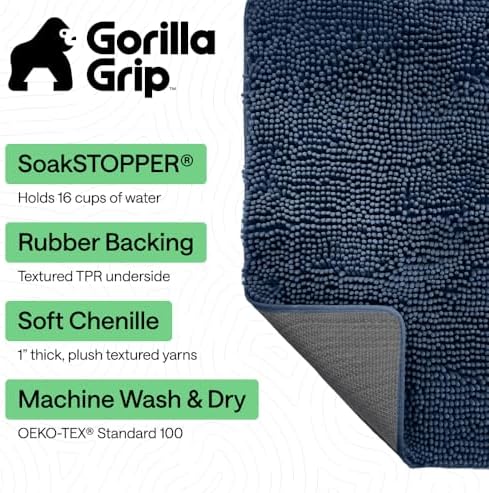 GORILLA GRIP SoakSTOPPER Indoor Door Mat - Image 3