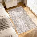 3x5 Runner Rug, Abstract Washable Hallway Rugs by JessibouAreaRug