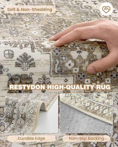 3x10 Runner Rug Non Slip Washable Hallway Runner - Image 7