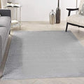 Nourison Home Nourison Essentials Silver Grey 4' x 6' Area Rug by NourisonHome