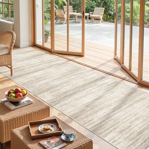 2'6 x 10' Runner Rug Non Slip, Washable Kitchen Rugs by Restydon