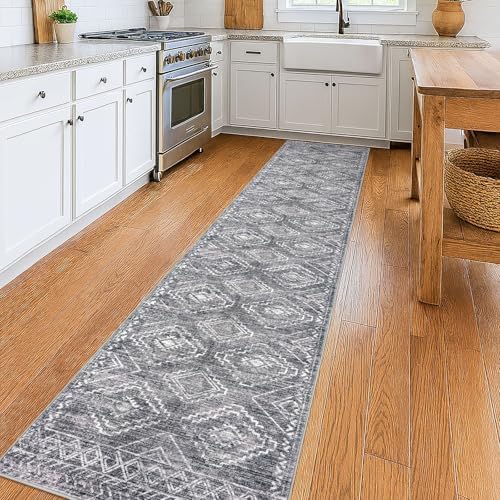 KILOCOCO Hallway Runner 2x10 ft Washable Runner Rug Non Slip - Image 3