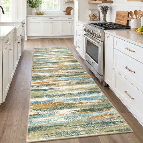 Lansny Abstract Washable Runners by lansny