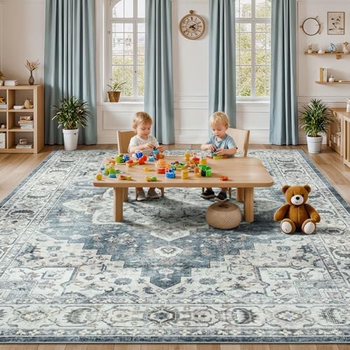 Lessymo 6 x 9 Washable Area Rugs - Image 5