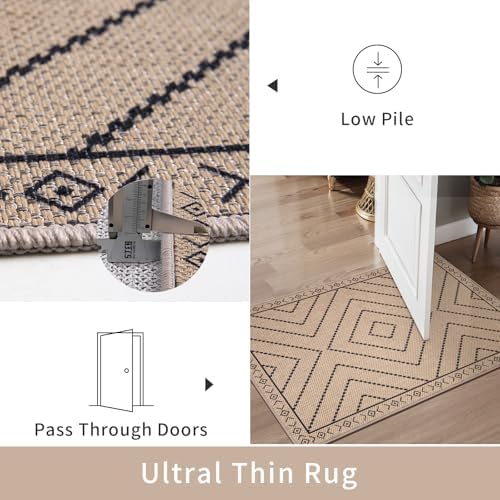 Tangsoo Easy Jute 2.6x10 Washable Runner Rug - Image 4