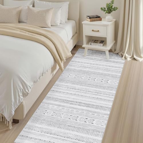 cotiled Hallway 2.6x8 Runner Rugs Washable Boho Moroccan Soft Rug - Image 3