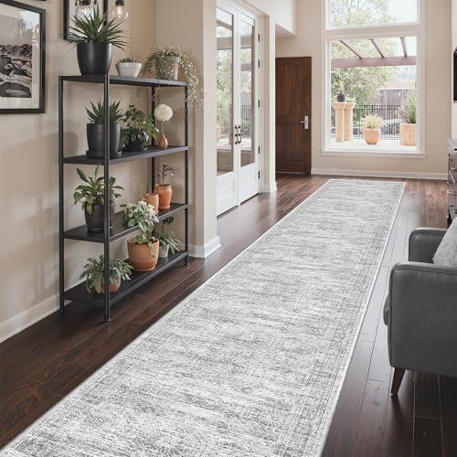 3x20 Runner Rug Non Slip, Washable Hallway Runner Rug - Image 4