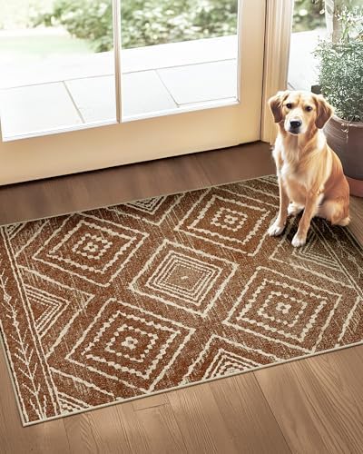 BESTSWEETIE 2'x3' Washable Samll Rug by BESTSWEETIE