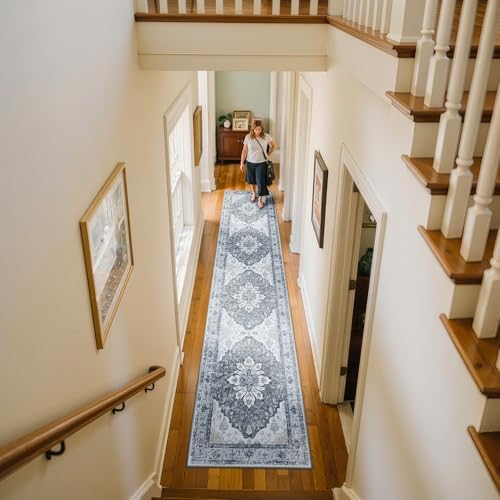 RELEANY Washable Area Rug, Runner 2'x10' - Image 2
