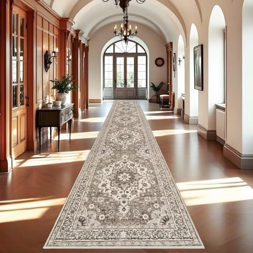 Washable Oriental Hallway Runner Rug: 3x20 Rug by TOPRUUG