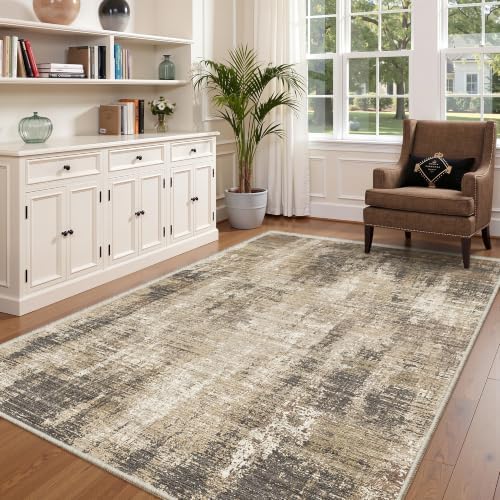 Valenrug Washable Rugs 5x7, Abstract Large Area Rugs - Image 3