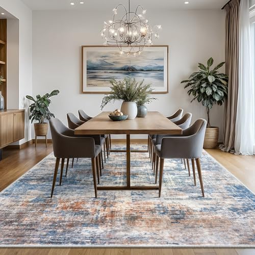 IOHOUZE Abstract Area Rugs 8x10 Ft Washable Large Rugs - Image 3