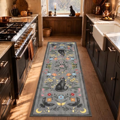 GarveeHome 2x6 Cat Washable Runner Rug by GarveeHome