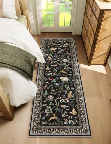 Machine Washable Kitchen Runner Rugs: 2'6"x8' Hallway Runner Stain Resistant - Image 6