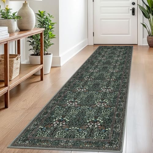 SIILOOM 2x8 Washable Runner Rug, Non Slip Soft Area Rug by SiiloomRug