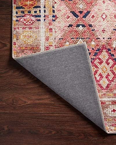 Loloi Layla Magenta/Multi 2'-6" x 7'-6" Runner Rug - Image 7