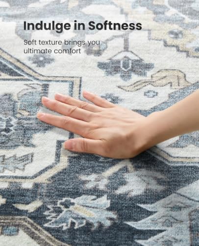 Amada Large 9x12 Washable Area Rug - Image 5