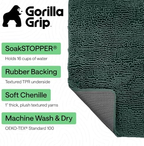 GORILLA GRIP SoakSTOPPER Indoor Door Mat - Image 3