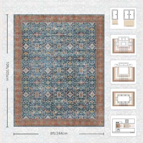 8x10 Area Rugs for Living Room - Image 2