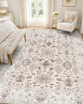 OLANLY 5x7 Washable Area Rug, Soft Non Slip Carpet by OLANLY