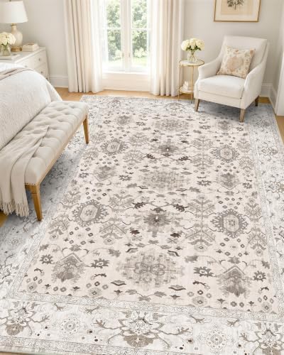 OLANLY 5x7 Washable Area Rug, Soft Non Slip Carpet by OLANLY