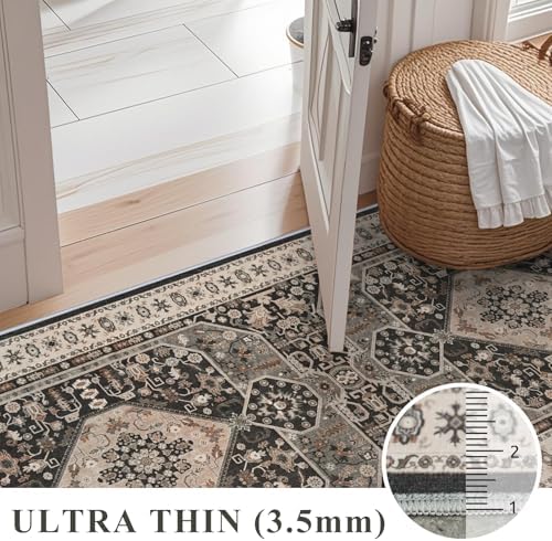 Kitchen Runner Rug 4x12 Washable - Image 6