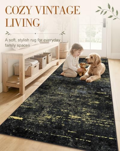 OLANLY 4x6 Washable Area Rug, Soft Non Slip Carpet - Image 3