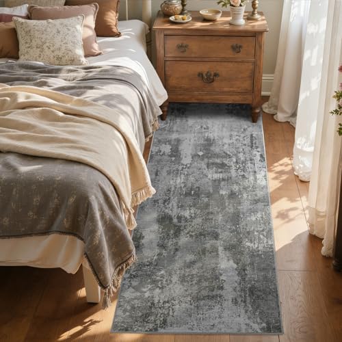 2x6 Ft Abstract Washable Runner Area Rugs - Image 2