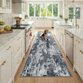 RELEANY Washable Runner 3'x9' Abstract Area Rug by RELEANY