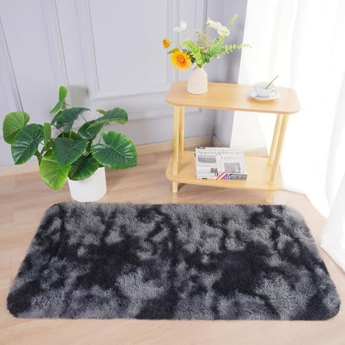 Chicrug Soft Runner Rugs for Bedroom Living Room Plush Fluffy Rug 2x4 - Image 3