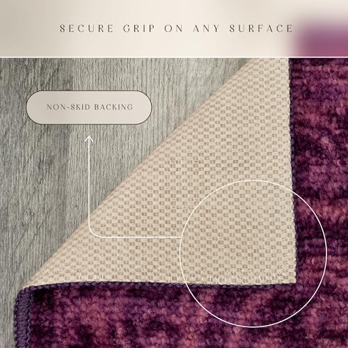 Maples Rugs Pelham Vintage Medallion Runner Rug - Image 3