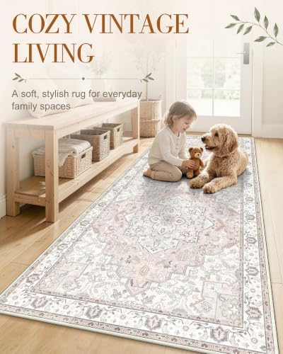 OLANLY 2x7 Washable Runner Rug, Soft Non Slip Carpet - Image 3