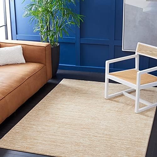 SAFAVIEH Vision Area Rug 5'1"x7'6", Modern Tonal Beige VSN606H by Unknown