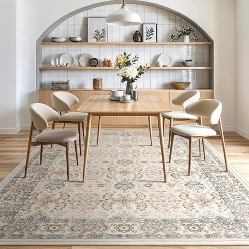 cotiled 10x14 Area Rug for Living Room, Traditional - Image 7
