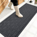 OLANLY Front Door Mat Outside Entrance 47x17, Heavy-Duty Rubber Doormat by OLANLY
