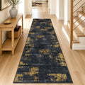 Hallway Runner Rug 2x8 Textured Non Slip Carpet Runner by TTelephant