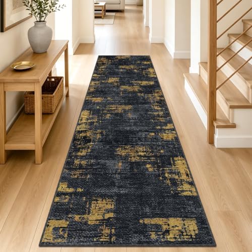 Hallway Runner Rug 2x8 Textured Non Slip Carpet Runner by TTelephant