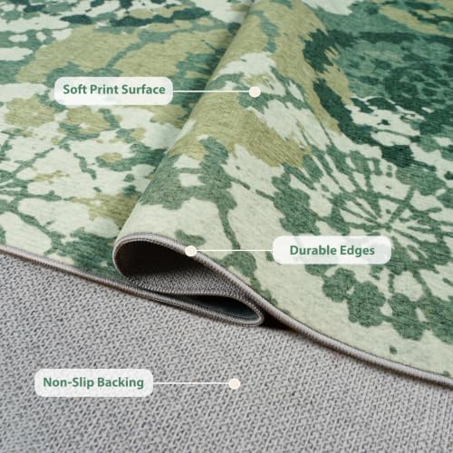 Washable 2x3 Entry Rug, Boho Modern Throw Rugs - Image 4