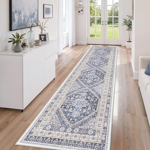 zesthome 2'6 x 10' Runner Rug Non Slip, Washable Kitchen Rugs by Zesthome