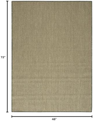 Nourison Home Courtyard Green 4' x 6' Area Rug - Image 2