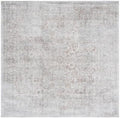 SAFAVIEH Evoke Square Rug 3', Ivory & Taupe EVK256E by Unknown