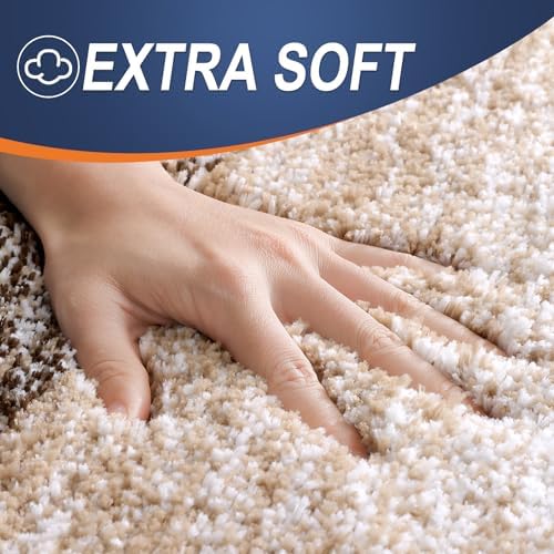 OLANLY Bathroom Runner Rug 59x24, Extra Soft Absorbent Microfiber Bath Rugs - Image 3