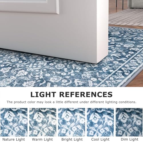 Vintage Washable Runners for Hallway 2x10 Runner Rug Non Slip - Image 4
